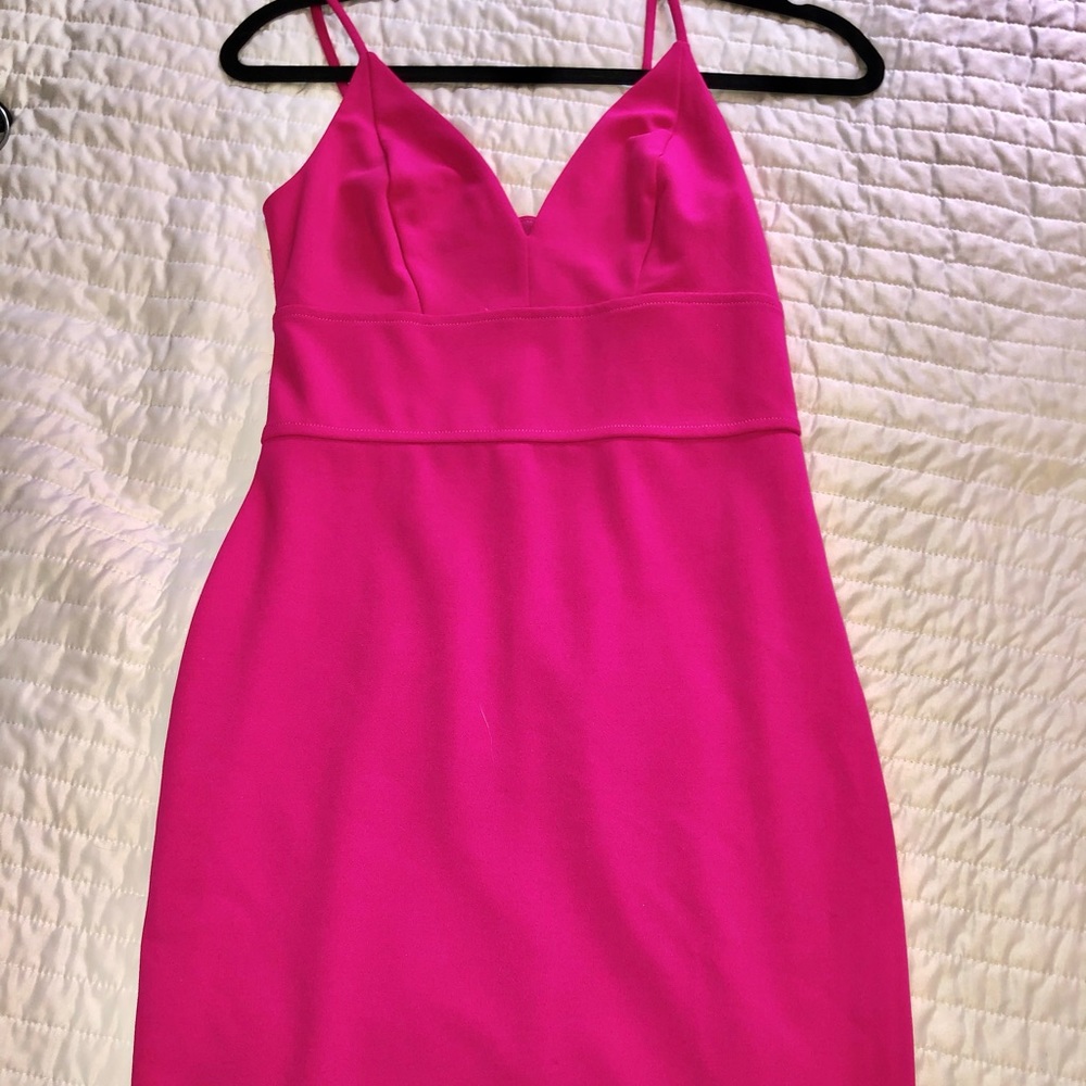 Express Pink Mini Dress
